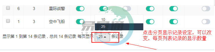 蓝冠注册景区票务系统：开关控件