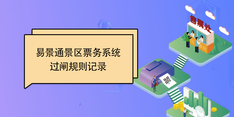蓝冠注册景区票务系统：过闸规则记录 