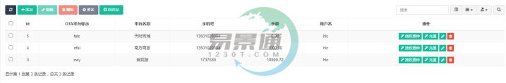 蓝冠注册景区分销系统：OTA管理