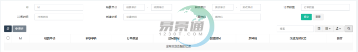 蓝冠注册景区票务系统：结算管理