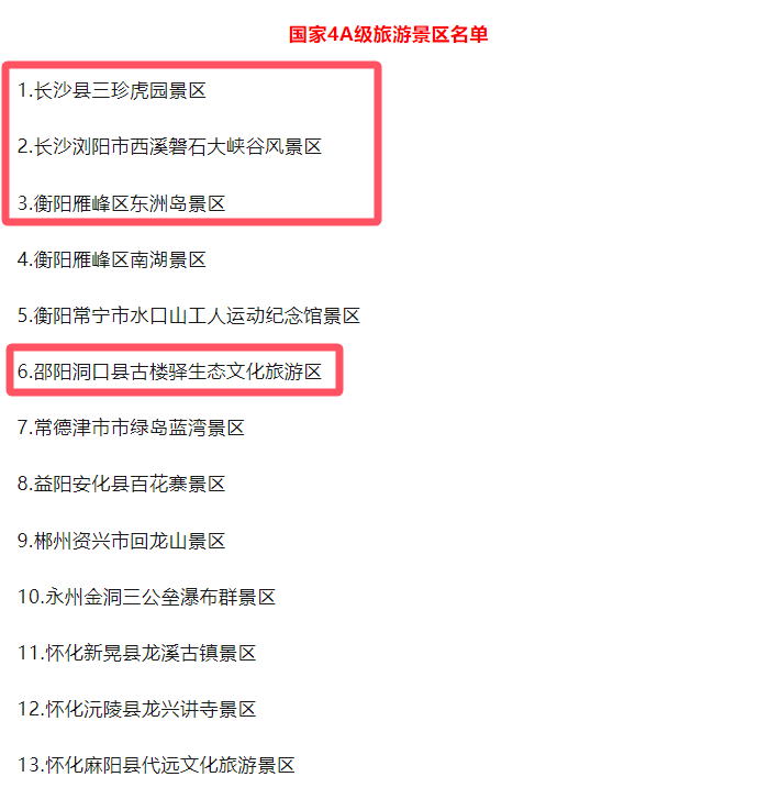 湖南新增13家4A景区，其中4家使用蓝冠注册票务系统!