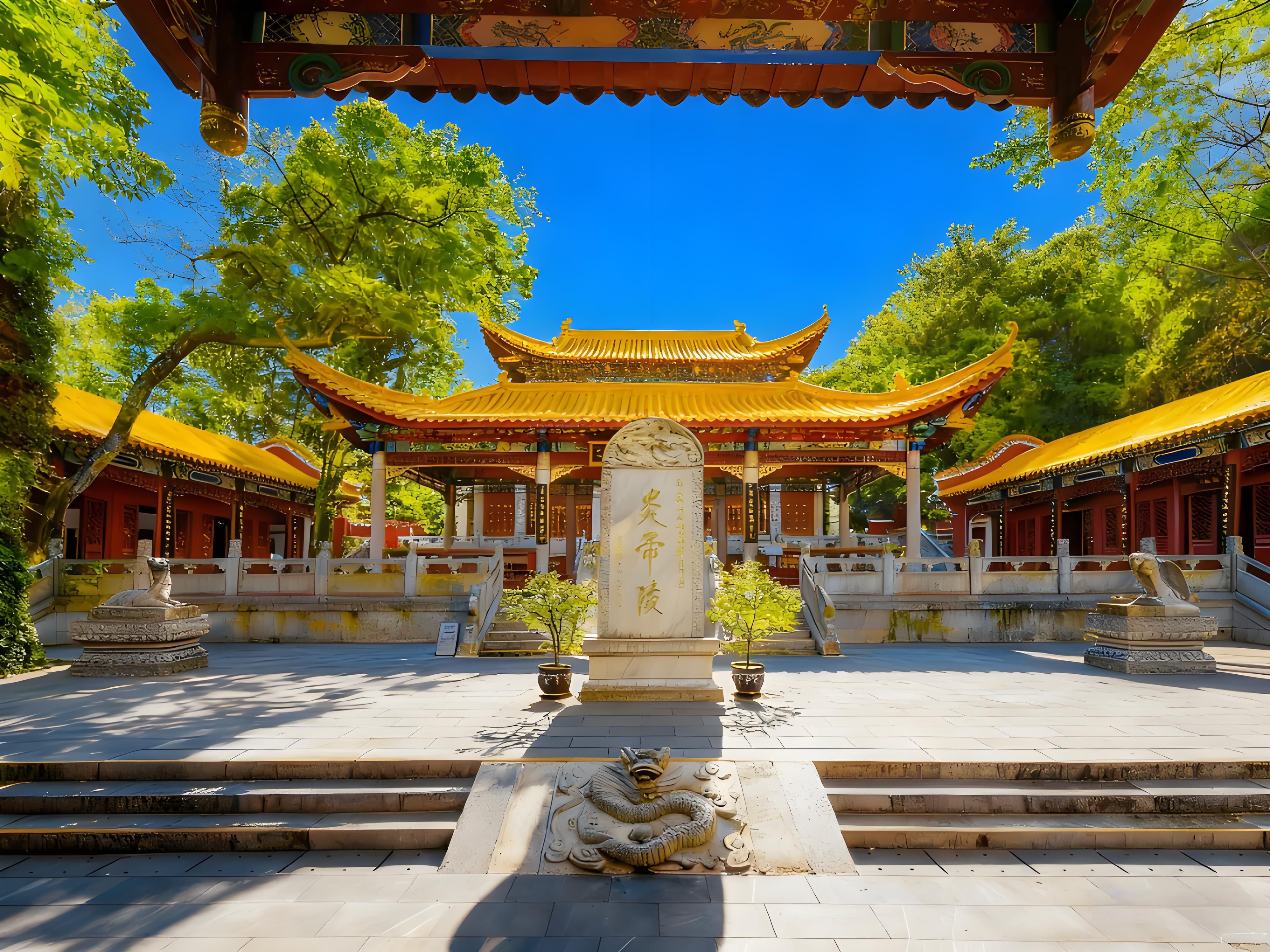 蓝冠注册景区票务系统和湖南炎帝陵（5A）达成合作协议